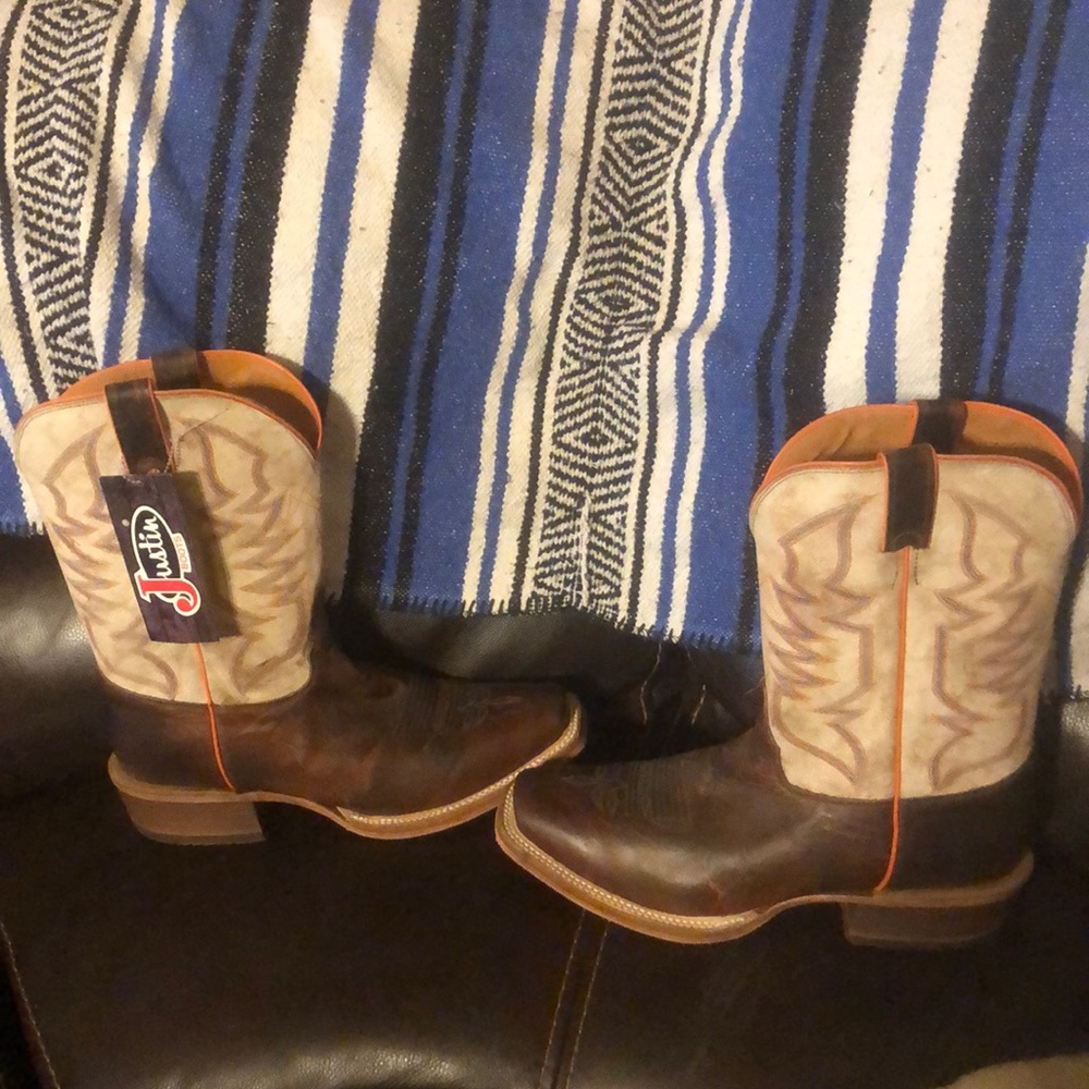 13d Justin boots - Picture 1 of 1